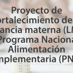 Proyecto De Fortalecimiento Lactancia Materna Y PNAC Salud Responde